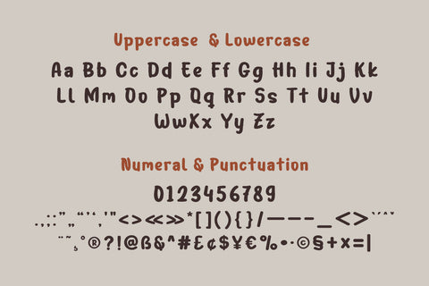 Benah Font twinletter 