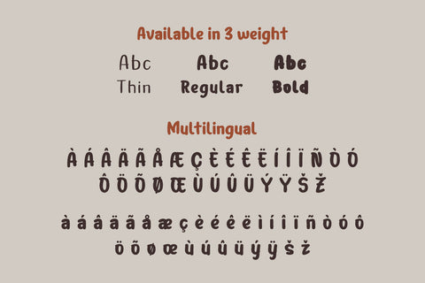 Benah Font twinletter 