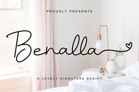 Benalla Font AEN Creative Store 