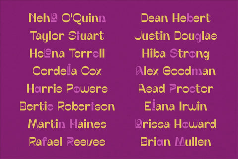 BENATHIO Typeface Font Storytype Studio 