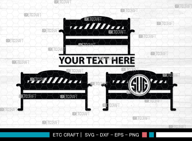 Bench Monogram, Bench Silhouette, Bench SVG, Park Bench Svg, Wooden Bench Svg, Bench Furniture Svg, Garden Bench Svg, SB00467 SVG ETC Craft 