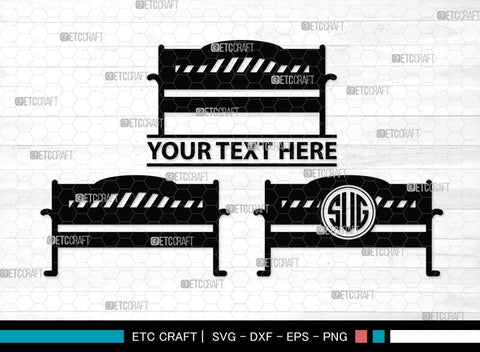 Bench Monogram, Bench Silhouette, Bench SVG, Park Bench Svg, Wooden Bench Svg, Bench Furniture Svg, Garden Bench Svg, SB00467 SVG ETC Craft 