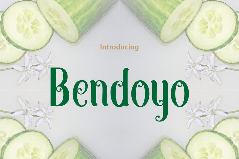 Bendoyo Font zafrans studio 