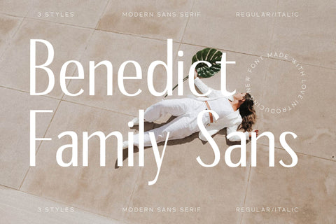 Benedict Family Typeface Font Storytype Studio 