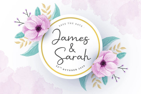 Benilla - Monogram with Script Font Font AEN Creative Store 