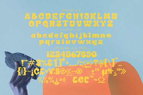 Benomout Typeface Font Storytype Studio 