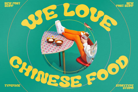 Benomout Typeface Font Storytype Studio 