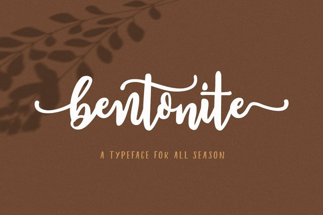 Bentonite Font Franstudio 