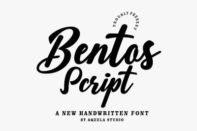 Bentos Script Font azkiyaazka026 