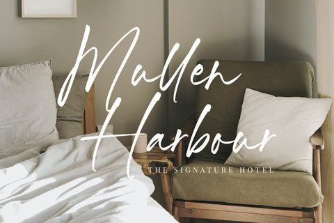 Benyamin Signature - Handwritten font Font Timur type 