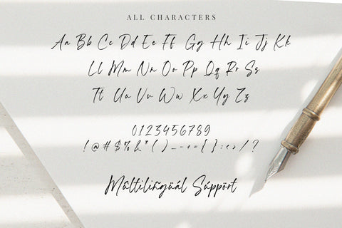 Benyamin Signature - Handwritten font Font Timur type 