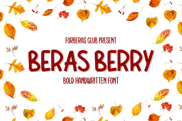 Beras Berry Font Forberas 