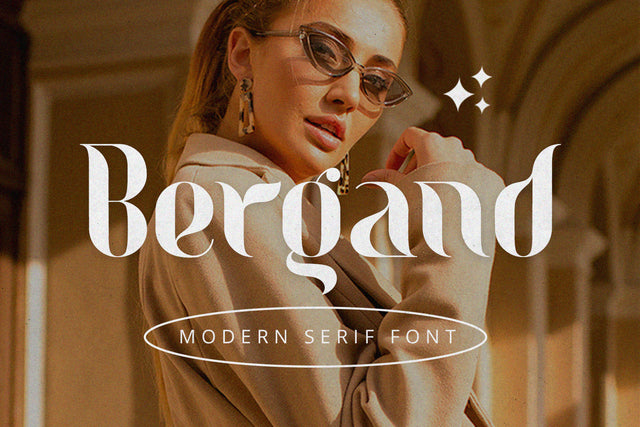 Bergand - Modern Serif Font Font Alpaprana Studio 