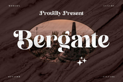 Bergante Typeface Font Storytype Studio 