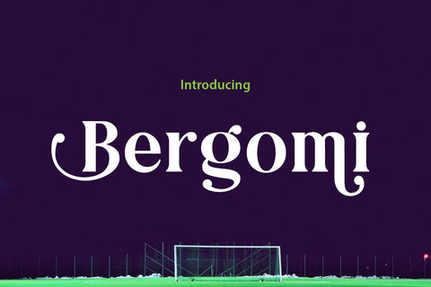 Bergomi Serif SVG zafrans studio 