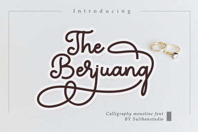 Berjuang Font Sulthan studio 