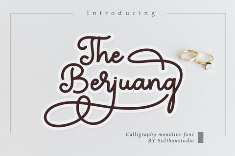 Berjuang Font Sulthan studio 