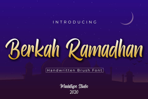 Berkah Ramadhan Font Madatype Studio 