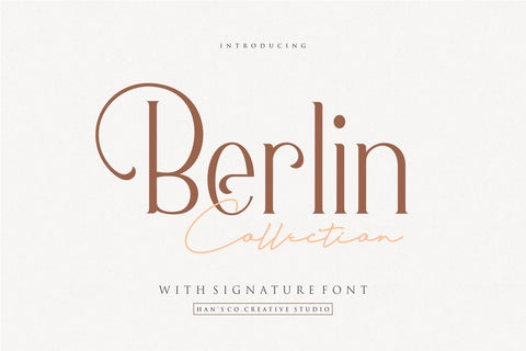 Berlin Font Hans Co 
