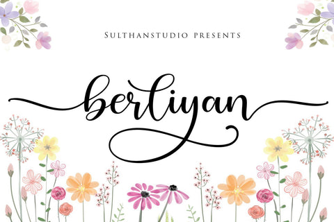 Berliyan Font Sulthan studio 