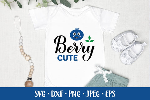 Berry cute. Blueberry SVG SVG LaBelezoka 