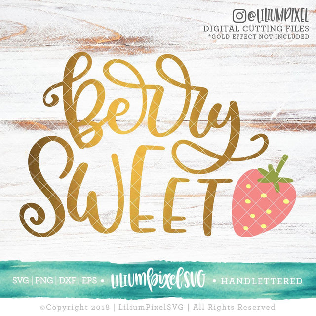 Berry Sweet SVG Lilium Pixel SVG 