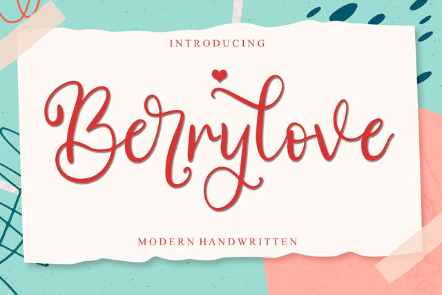 Berrylove Font Afandi Studio 
