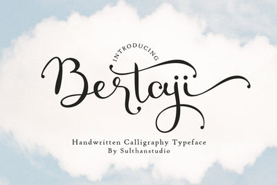 Bertaji Font Sulthan studio 