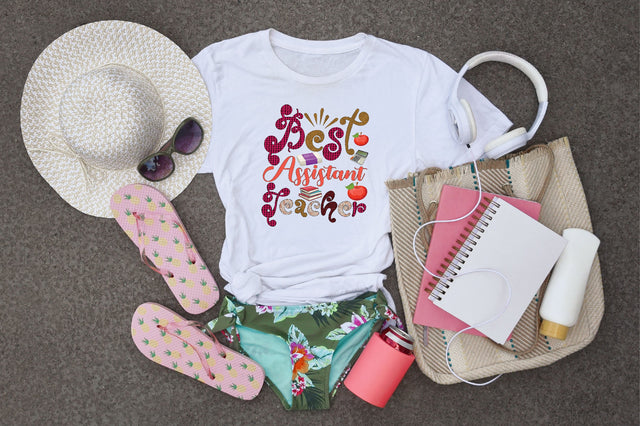 Best Assistant Teacher Sublimation SVGArt 