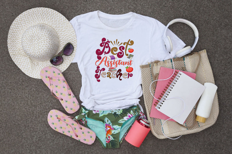 Best Assistant Teacher Sublimation SVGArt 