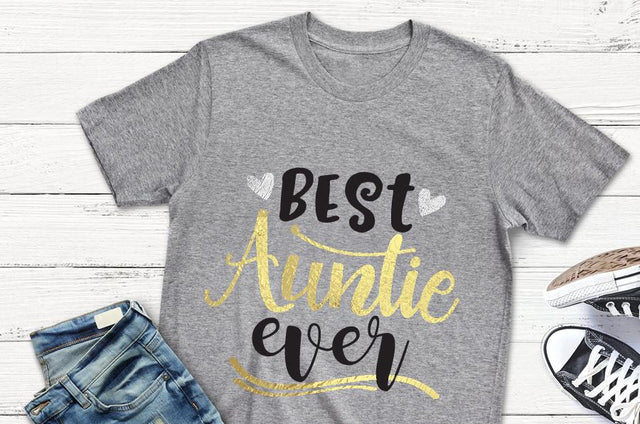 Best Auntie Ever SVG, SVG EasyConceptSVG 