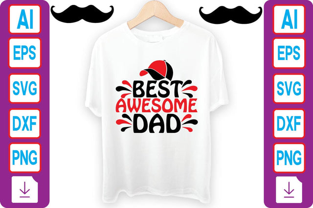 Best Awesome Dad SVG Craftlabsvg24 