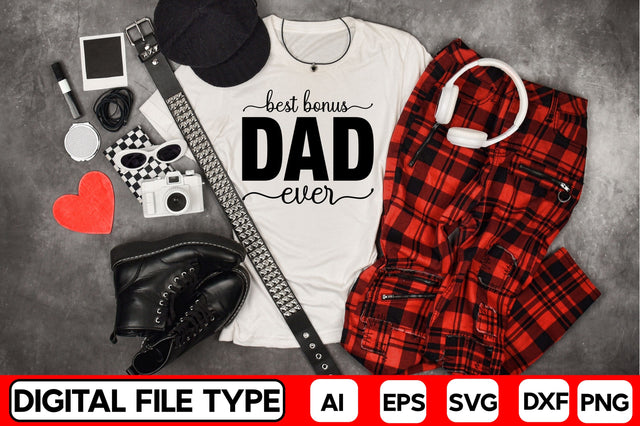 Best Bonus Dad Ever SVG CraftlabSvg29 