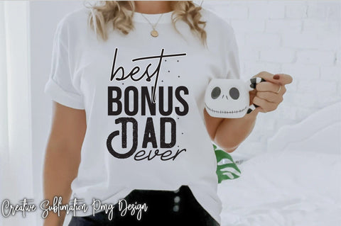 Best Bonus Dad Ever Svg SVG Creativeart88 