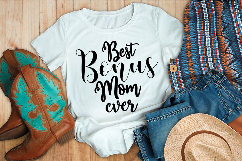 Best Bonus Mom Ever svg SVG orpitasn 