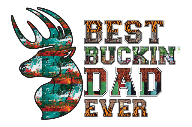 Best Buckin Dad Ever Sublimation Sublimation Jagonath Roy 