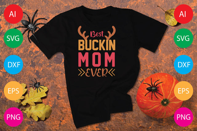 Best Buckin Mom Ever SVG CraftlabSvg29 