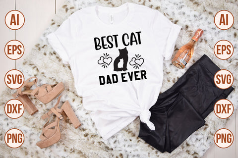 Best Cat Dad Ever svg SVG nirmal108roy 