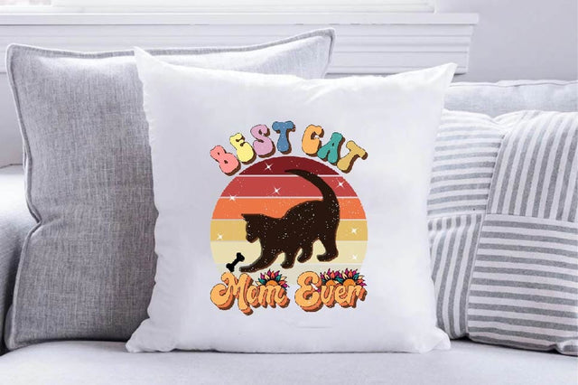 Best Cat Mom Ever Sublimation SVGArt 