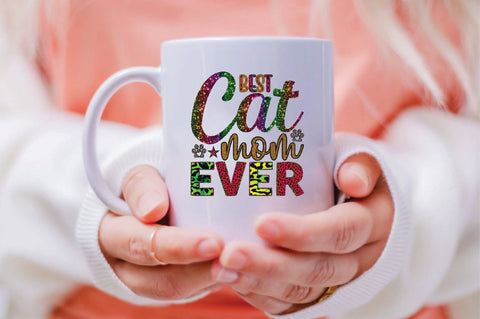 Best Cat Mom Ever Sublimation SVGArt 