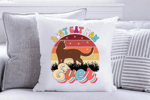 Best Cat Mom Ever Sublimation SVGArt 