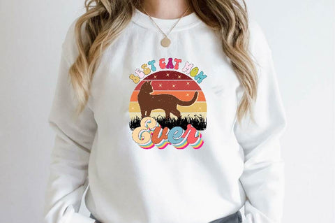 Best Cat Mom Ever Sublimation SVGArt 