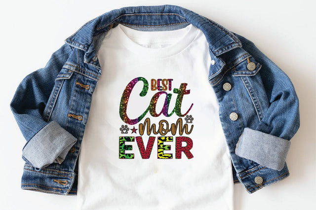 Best Cat Mom Ever Sublimation SVGArt 