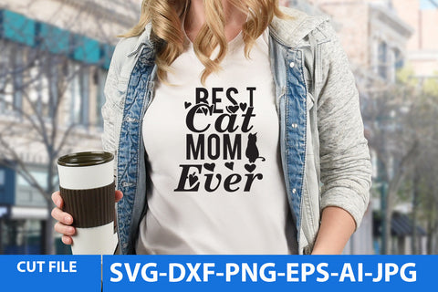 best Cat Mom Ever SVG Design ,best Cat Mom Ever SVG Design SVG BlackCatsMedia 