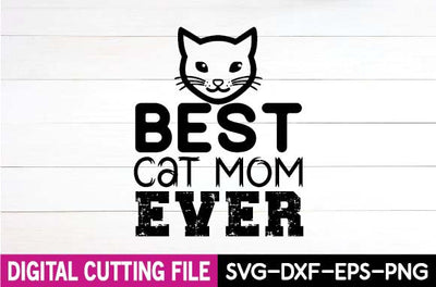 best cat mom ever SVG designer krishna 