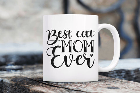 Best cat mom ever SVG SVG Regulrcrative 
