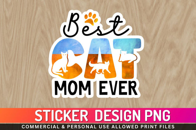 Best cat mom Sublimation PNG Sublimation Regulrcrative 