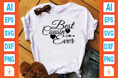 Best Cousin Ever SVG Craftlabsvg24 