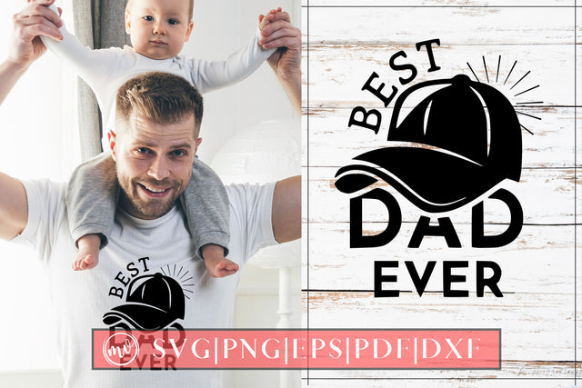 Best Dad Ever Father's Day Quote SVG SVG MockupSvgVenue 