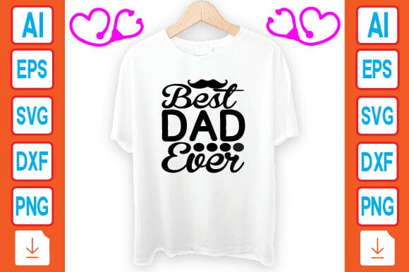 Best Dad Ever SVG Craftlabsvg24 